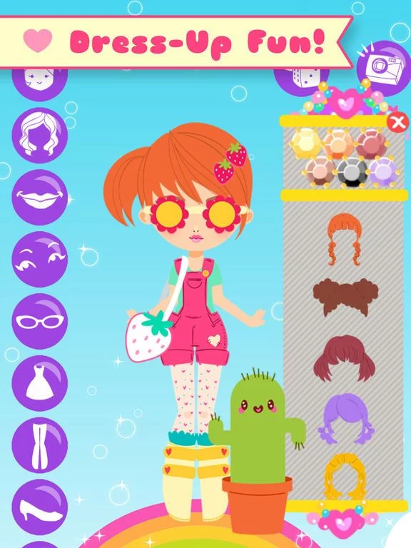 Изображение игры: Lil' Cuties Dress Up Free Game for Girls - Street Fashion Style