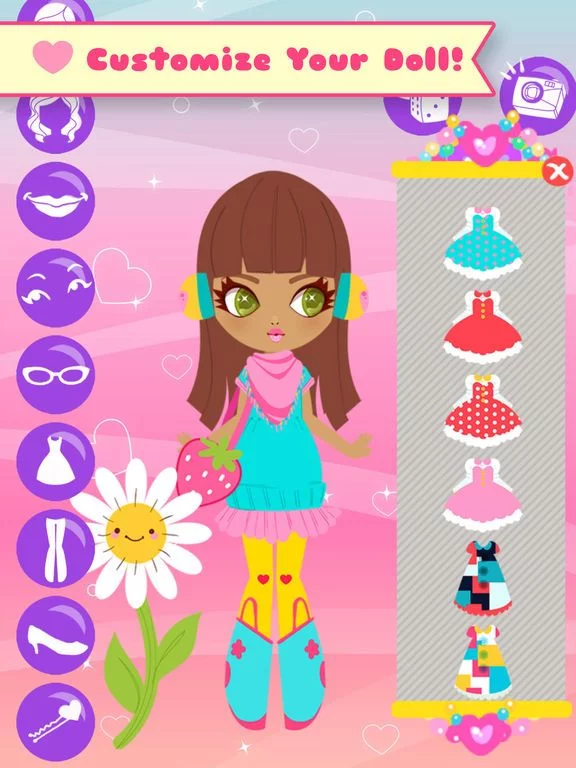Изображение игры: Lil' Cuties Dress Up Free Game for Girls - Street Fashion Style