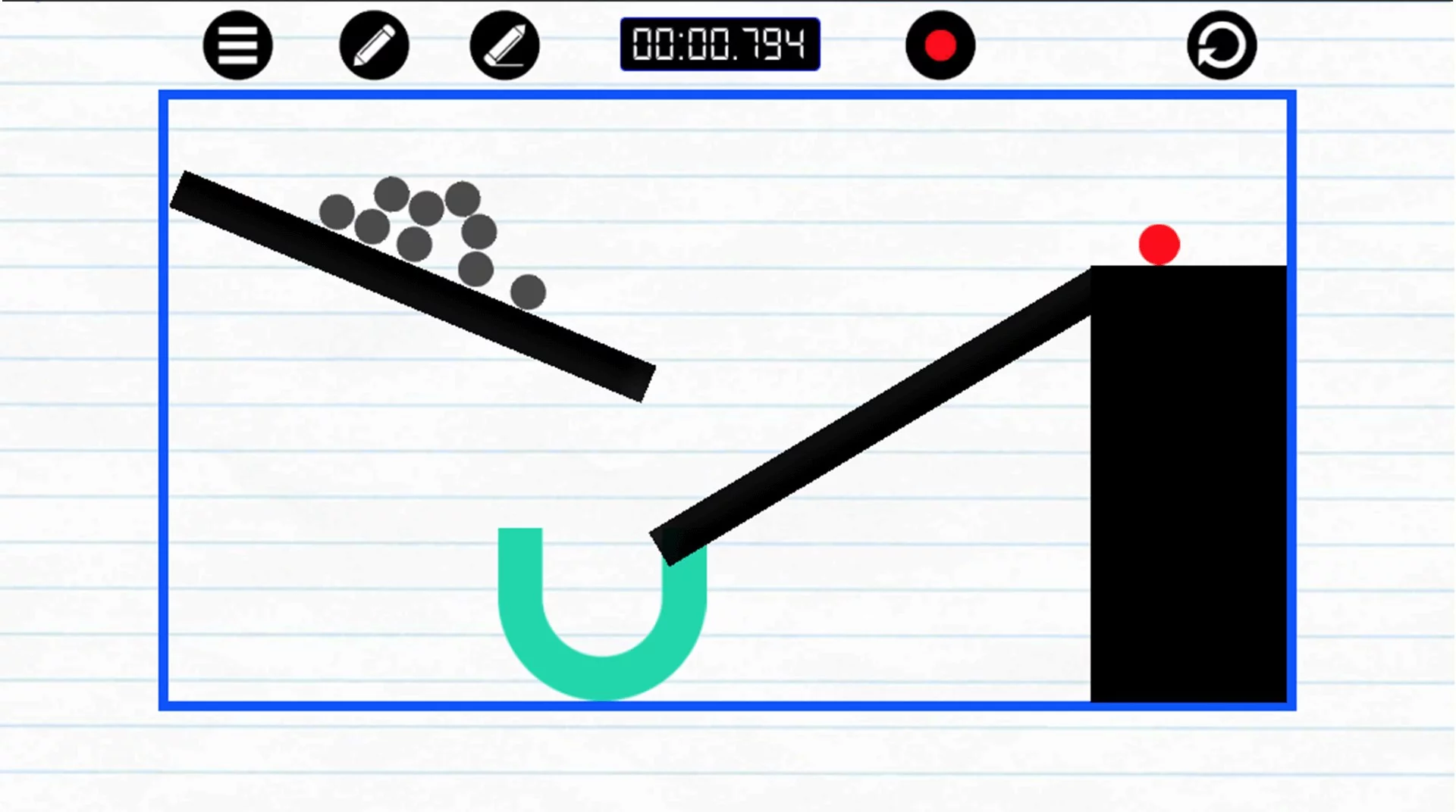 Изображение игры: Physics Drop