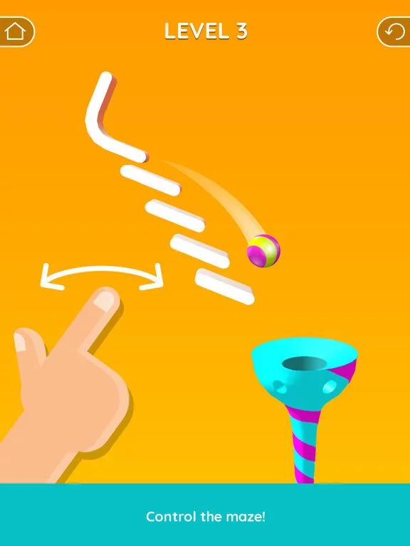 Изображение игры: Puzzle Drop - Tricky Ball