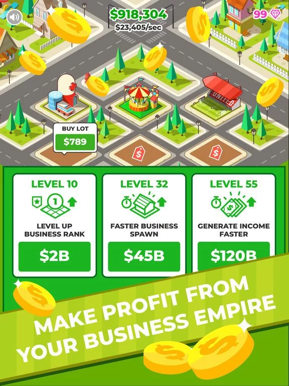 Изображение игры: Billionaire, Inc. - Idle Merge