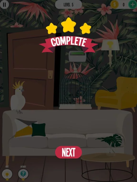 Изображение игры: MYSTERY WORDS: ESCAPE ROOMS