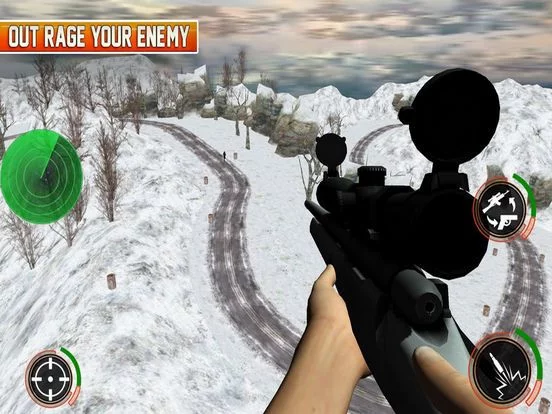 Изображение игры: Snow War: Sniper Shooting 19
