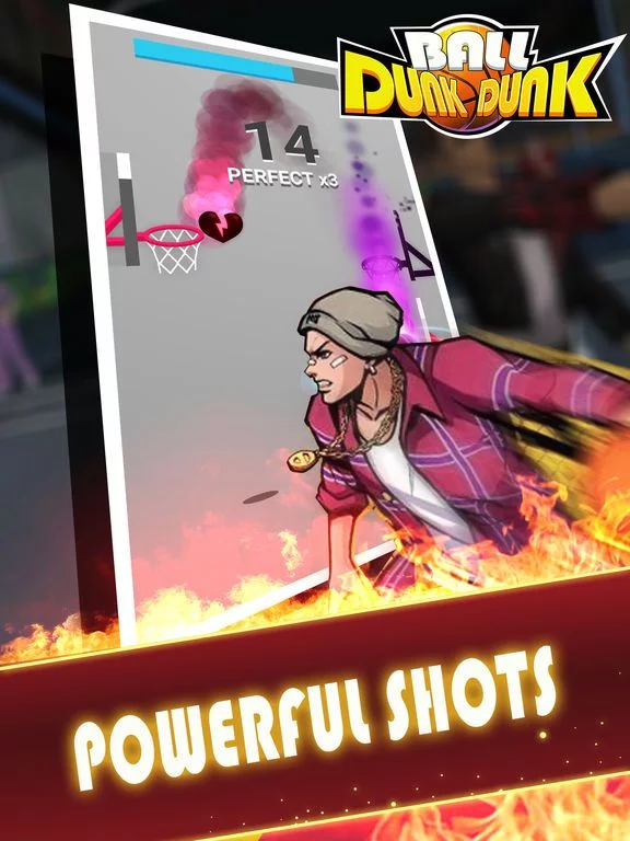Изображение игры: Dunk!Dunk Ball