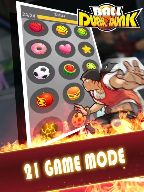 Изображение игры: Dunk!Dunk Ball
