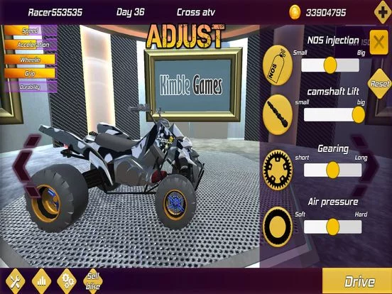 Изображение игры: Drag Bikes 2 - Racing seasons