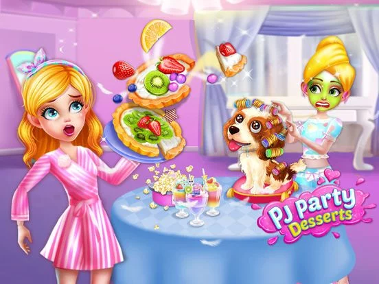 Изображение игры: Desserts Maker PJ Party - Kids Food Cooking Games