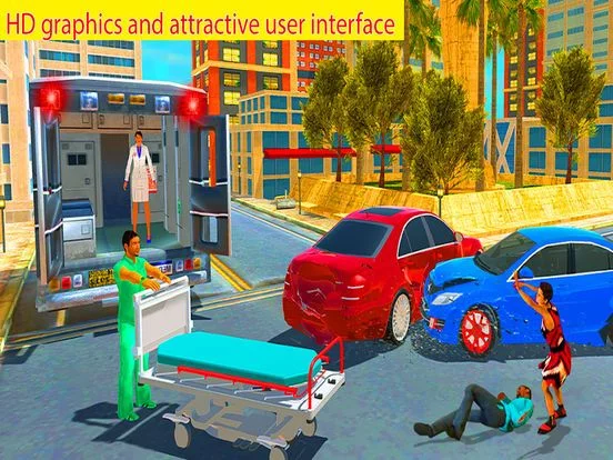 Изображение игры: City Ambulance Simulator 3D