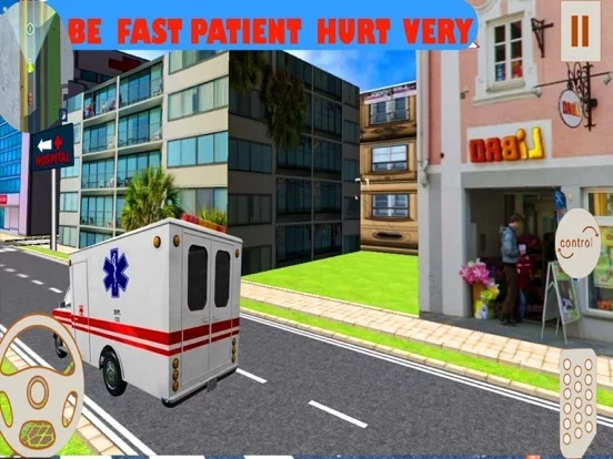 Изображение игры: City Ambulance Simulator 3D
