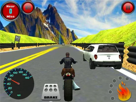 Изображение игры: Motorbike Highway Racing 3D