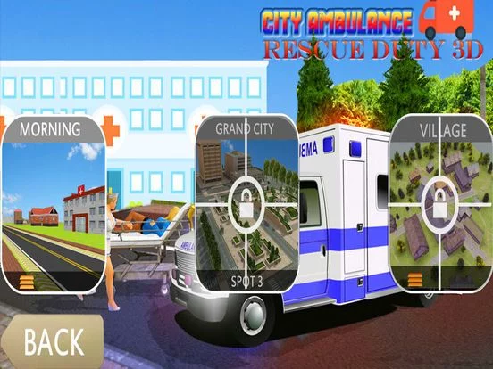 Изображение игры: City Ambulance Simulator 3D