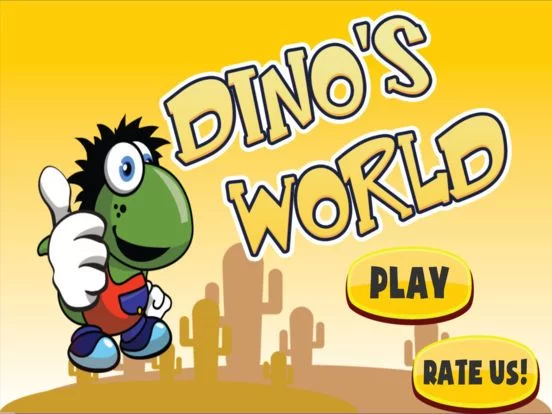 Изображение игры: Amazing Dino World - Classic Platform Game for kids and adults