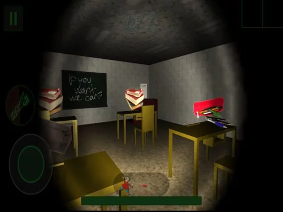 Изображение игры: Baldis Basic 2019