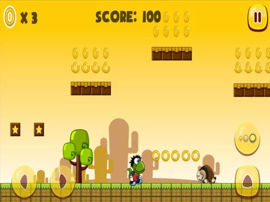 Изображение игры: Amazing Dino World - Classic Platform Game for kids and adults