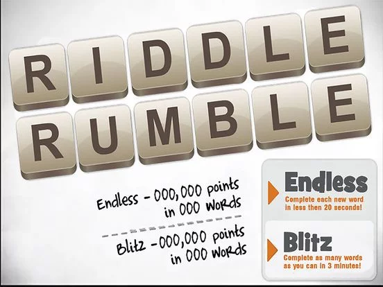 Изображение игры: Riddle Rumble FREE- Learn And Scramble English Vocabulary