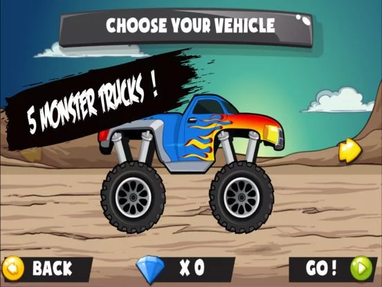 Изображение игры: Monster Truck Dash