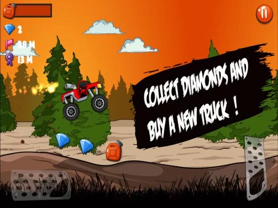 Изображение игры: Monster Truck Dash