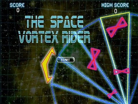 Изображение игры: The Space Vortex Rider FREE