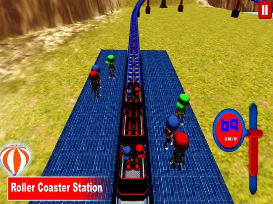 Изображение игры: Desert Tycoon Roller Coaster: 3D Lake simulation