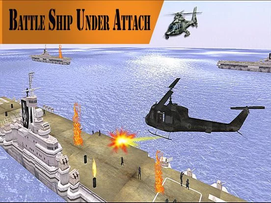 Изображение игры: Modern Gunship Battle: Navy Warfare Strike