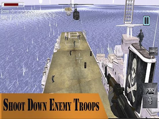 Изображение игры: Modern Gunship Battle: Navy Warfare Strike