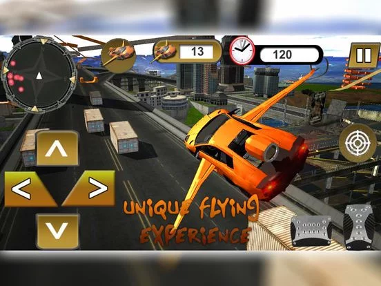 Изображение игры: Modern Flying Cars: Battle In The Sky