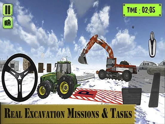 Изображение игры: Real Construction Excavator: Heavy Duty Crane