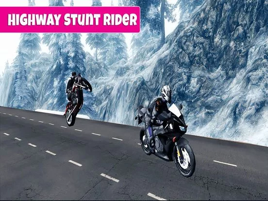 Изображение игры: VR Extreme Bike Rider: Highway Stunt Racing