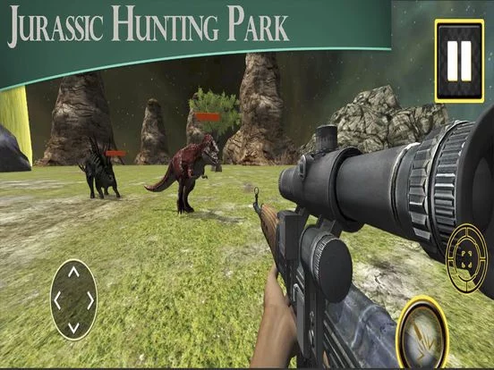 Изображение игры: Dinosaur Hunting: Jurassic Island Shooter