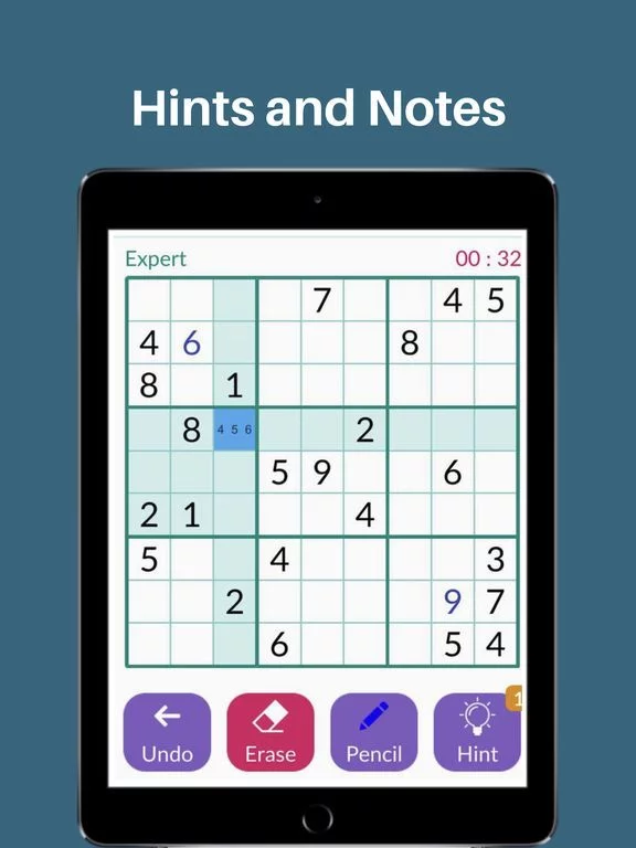 Изображение игры: Sudoku.app - The Famous Puzzle