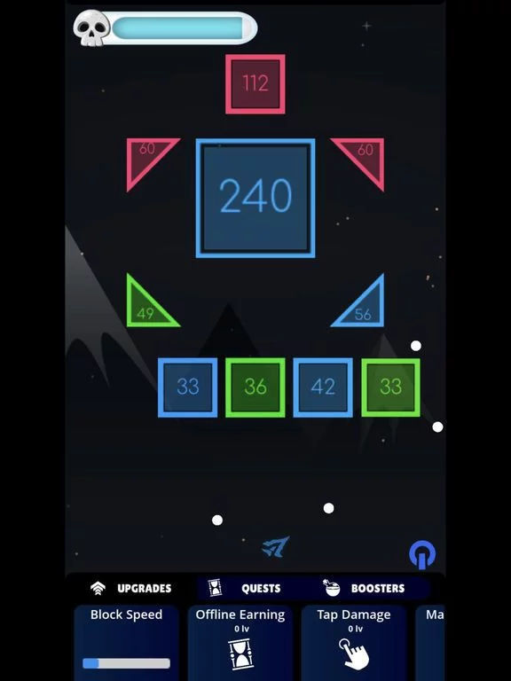 Изображение игры: Idle Bricks Breaker Shooter