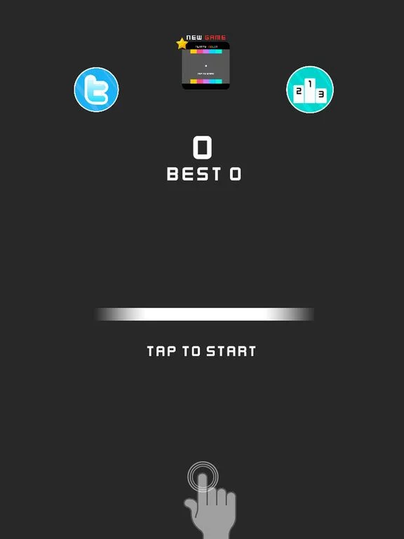 Изображение игры: Blocky Mini Jump