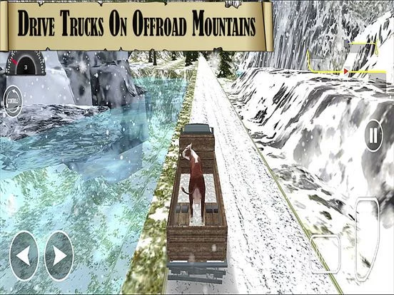 Изображение игры: Animal Rescue Truck: Offraod Farm Transportation
