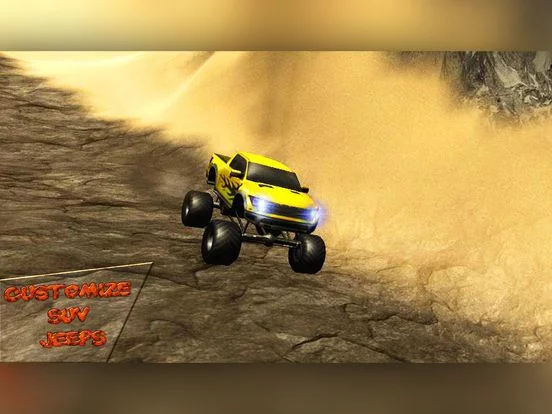 Изображение игры: Off road 4x4 jeep: Mountain hill drive