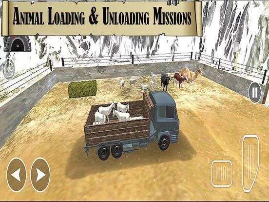 Изображение игры: Animal Rescue Truck: Offraod Farm Transportation