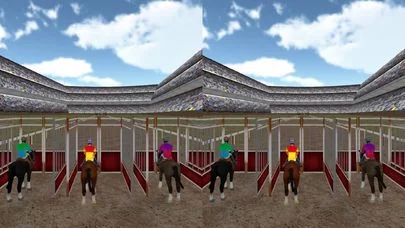 Изображение игры: VR Real Horse Racer: Hill Climb-ing 3D
