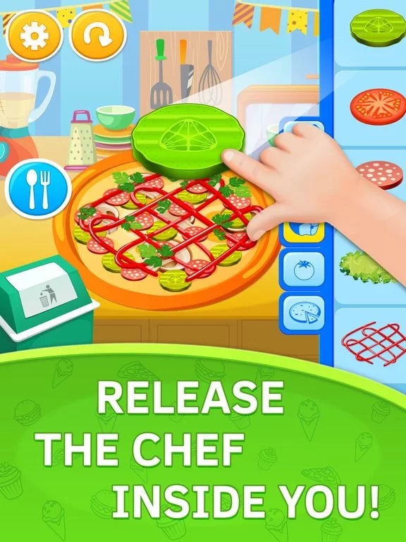 Изображение игры: Baby Kitchen: Pizza Little Chef