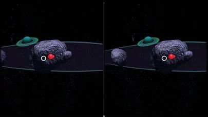 Изображение игры: 360 Asteroid Shooter (Google Cardboard VR)