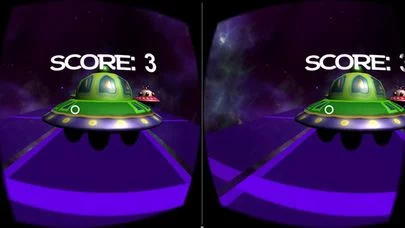 Изображение игры: Constellation Runner FREE for Google Cardboard