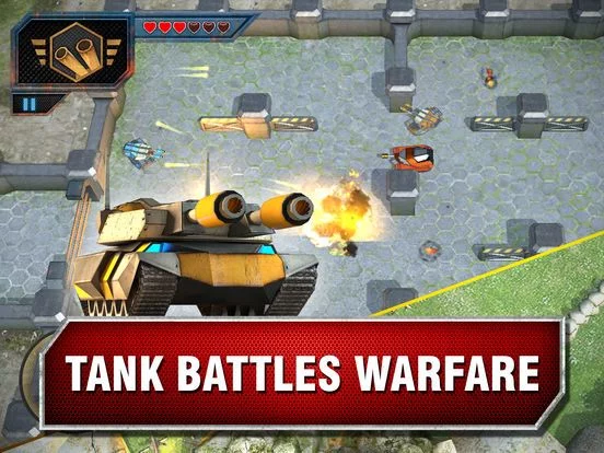 Изображение игры: Tank Forces - Iron Hero