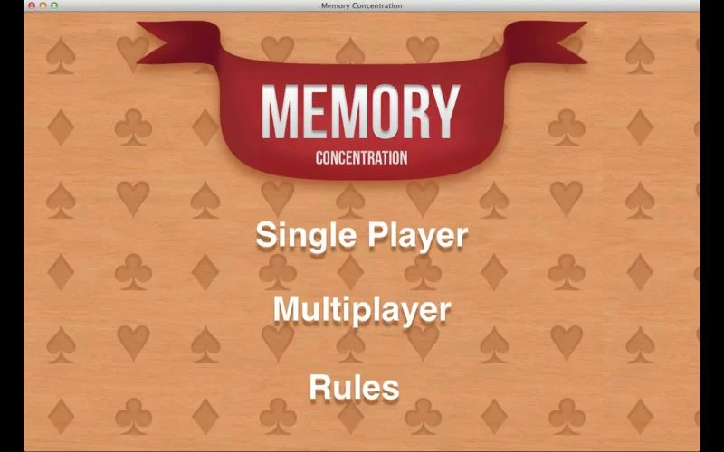 Изображение игры: Memory Concentration