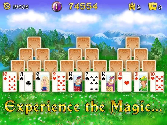 Изображение игры: Magic Towers Solitaire
