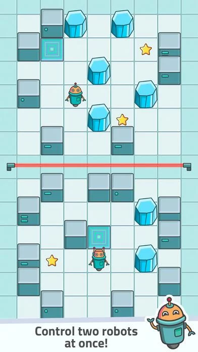 Изображение игры: Beep Boop Bots – fun puzzle
