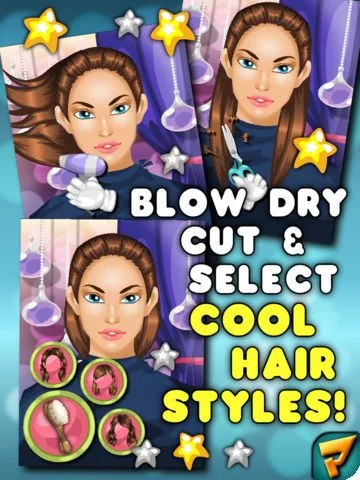 Изображение игры: Beauty Hair Style Spa and Salon For Girls