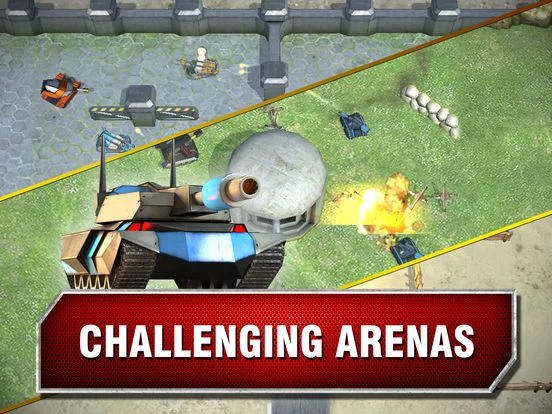 Изображение игры: Tank Forces - Iron Hero