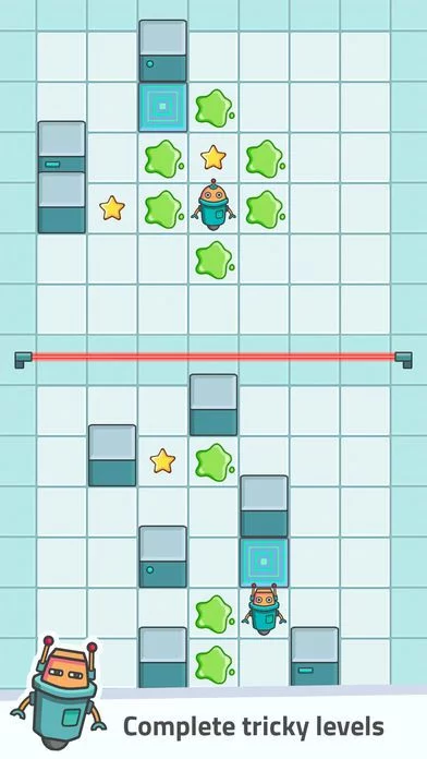 Изображение игры: Beep Boop Bots – fun puzzle