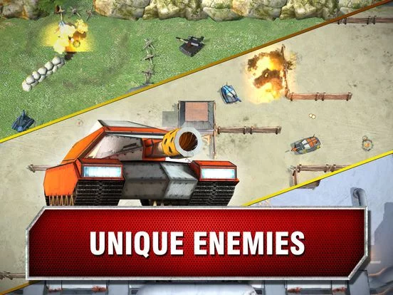 Изображение игры: Tank Forces - Iron Hero