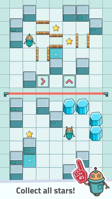 Изображение игры: Beep Boop Bots – fun puzzle