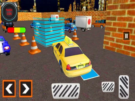 Изображение игры: Taxi Driver 3D Cab Parking Sim