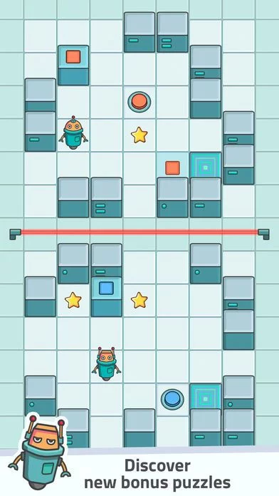 Изображение игры: Beep Boop Bots – fun puzzle